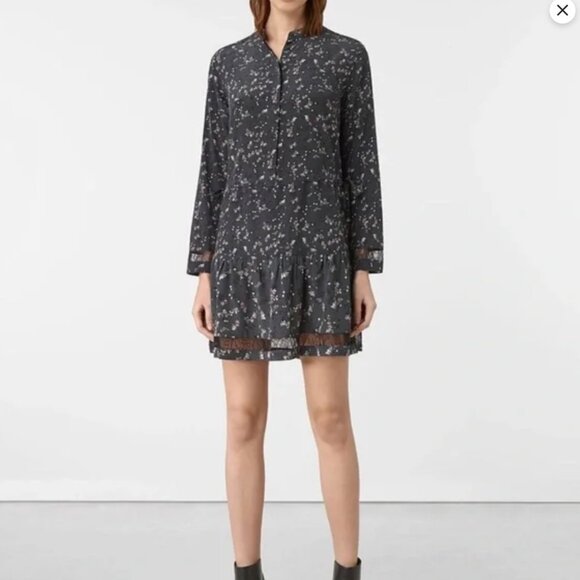 Allsaints Silk Dress - Picture 3 of 5